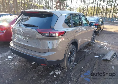 2025 Nissan Rogue Sv Intelligent Awd из США, поврежденный, VIN 5N1BT3BB4SC781344